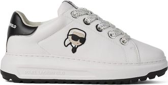 Karl Lagerfeld Sneakers Ikon NFT Kapri in pelle - Bianco