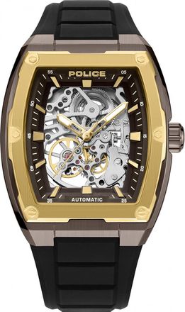 Police PEWJR0072204 Mens Skeletor Watch - Brown