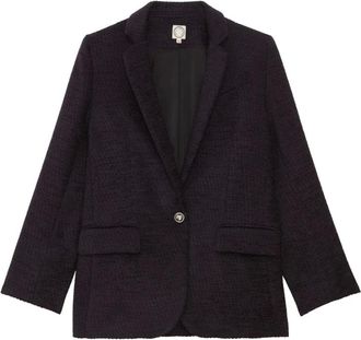 Ines De La Fressange Giacca sartoriale Bruna - - Jackets - Donna - Blu - L