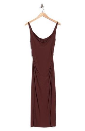 Diane Von F&uuml;rstenberg Claudia Cowl Neck Slipdress in Chocolate at Nordstrom Rack, Size Xx-Small