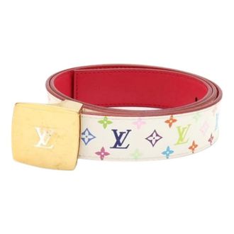 Louis Vuitton Pre-owned Vintage Canvas Belt - - Pre-owned - Donna - Multicolore - ONE SIZE