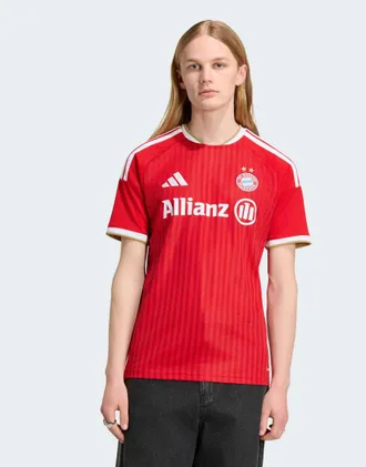 adidas adidas Performance - FC Bayern 26/27 - Maglia Home da donna Better Scarlet/Bianco-Rosso
