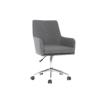 Miliboo Miliboo - Sill&oacute;n De Escritorio Dise&ntilde;o Tejido Gris Antracita Shana
