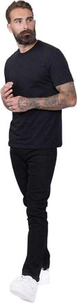 Firetrap Heren Denim Skinny Jeans (Zwart)