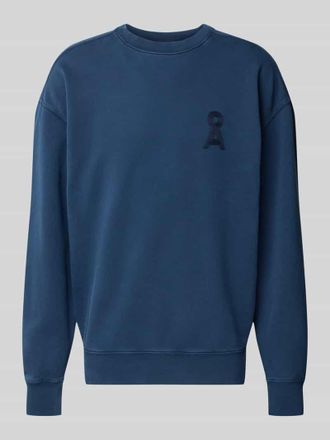 Armedangels Armedangels Relaxed Fit Sweatshirt aus reiner Bio-Baumwolle Modell ICONIC GMT DYE in Marine, Gr&ouml;&szlig;e XXL