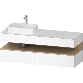 Duravit Qatego Consola Mueble Bajo Lavabo, 2 Extensiones, 2 - Duravit