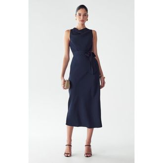 Willa Reane Dress in Navy Blue at Nordstrom, Size 2