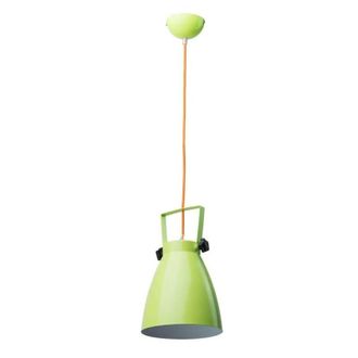 Regenbogen Regenbogen - 497011801 - L&aacute;mpara Colgante De Metal pop &Oslash;21cm E27 M&aacute;x.60w Ip20 Hof - Verde