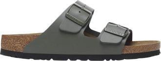 Birkenstock Slippers - unisex - Sandalen - Groen - 41 EU - Schoenen