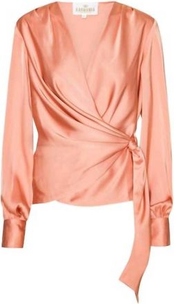 Karmamia Womens Ines Blouse In Orange