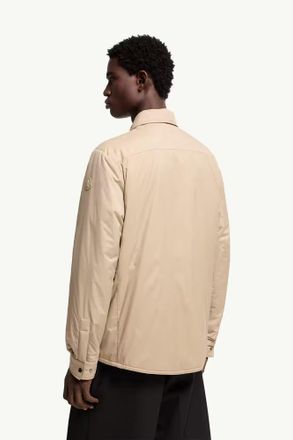 Moncler Quilted Shirt - Beige
