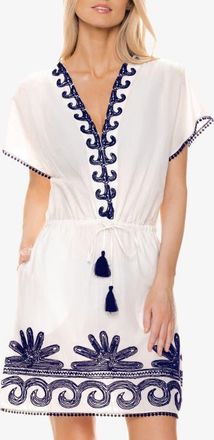 Helen Jon Margaux Dress in Navy White at Nordstrom, Size X-Large