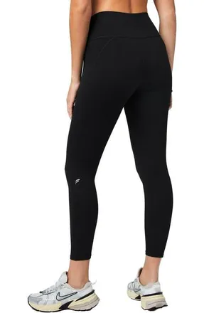 Fabletics Womens Define PowerHold High-Waisted Legging 7/8 Legging in Black at Nordstrom, Size Xx-Large