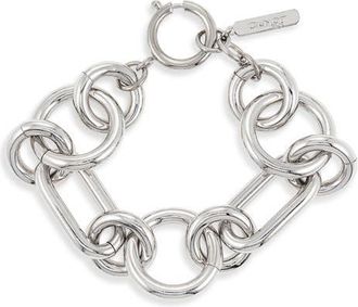 Justine Clenquet Troy Bracelet in Palladium at Nordstrom