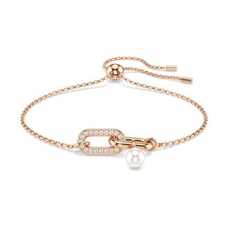 Swarovski Accessoires, Dames, Roze, ONE Size, Kristallen Constella Armband, Stijlvol Accent