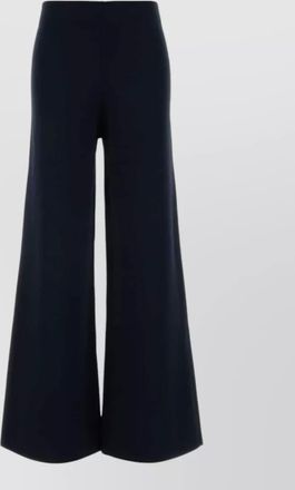 Max Mara knit strillo wide leg high waist trousers