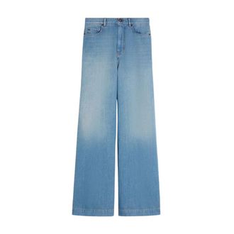 Max Mara Flared Jeans, female, Blue, Size: 2XS Vega Flared Jeans