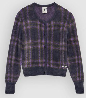 Element Hairy Checks Carigan blau