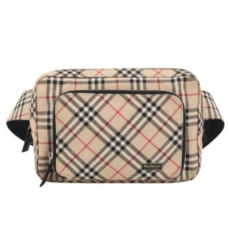 Burberry Beige Canvas Fanny Pack (Pre-Owned)