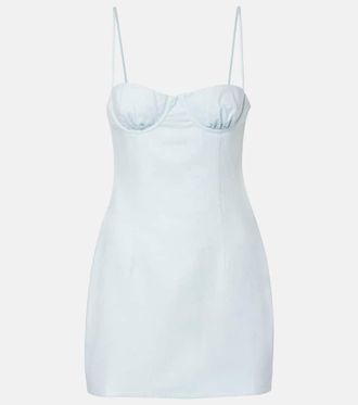 Sir. Linen minidress