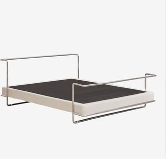 Sklum Cama En Acero Inoxidable Igone Sklum 160 X 200 Cm