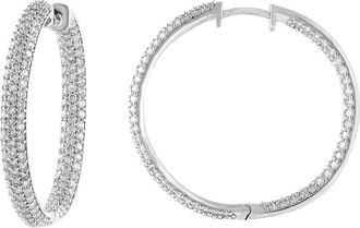 Grown Brilliance 14KT White Gold 1.80 Carat Lab Grown Diamond Stud Earrings for Women