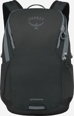 Osprey Mens Nylon Backpack Black Recycled Polyester Backpacks