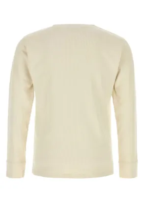 Christophe Lemaire Sleeve Henley - White