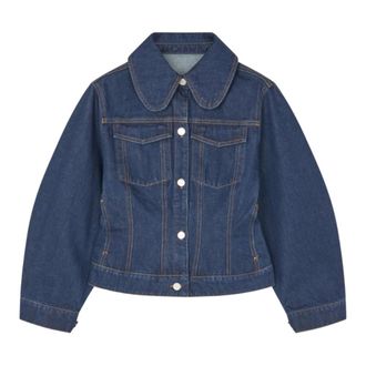 By Malene Birger Dames, Jassen, Blauw, Maat: L Denim