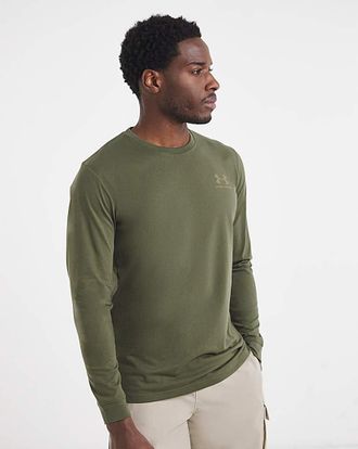 Under Armour Small Logo Long Sleeve Top