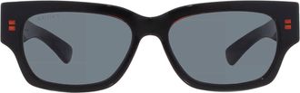 Gucci Blue Pilot Mens Sunglasses GG1794S 003 54
