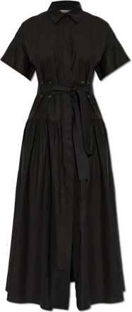 Max Mara Dames, Jurken, Zwart, Maat: XS Katoen