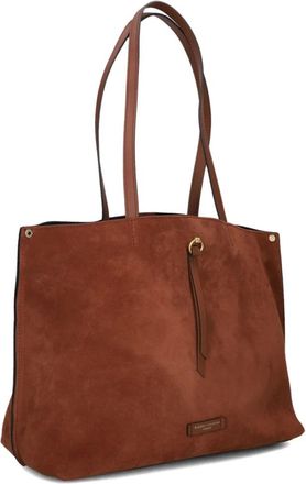 Gianni Chiarini Tassen, Dames, Rood, ONE Size, Su&egrave;de, Elegante Rode Su&egrave;de Handtas Egle