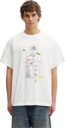 Maison Margiela Camisetas - Tops - Hombre - Blanco - L