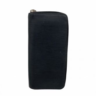 Louis Vuitton Noir Long Wallet (Bi-Fold) (Pre-Owned)