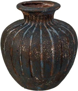 Wanderlust Deco Jarron Envejecido 28.5x28.5x30.5hcm