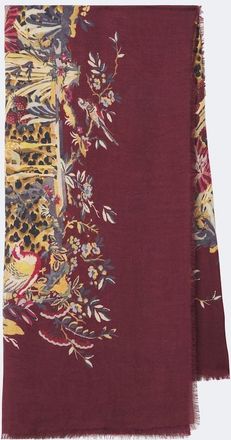 Etro Sciarpa in modal e cashmere con stampa