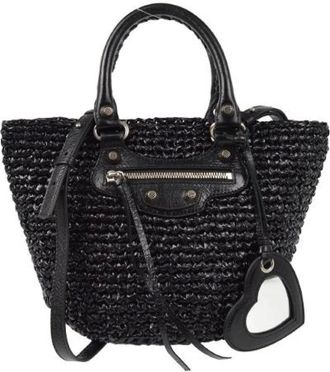 Balenciaga Pre-owned Handbags, female, Black, Size: ONE SIZE Pre-owned Vintage Handbag