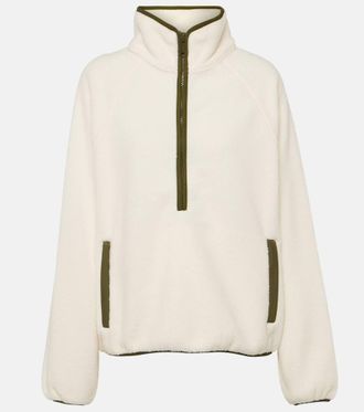 The Upside Harlow fleece half-zip sweater