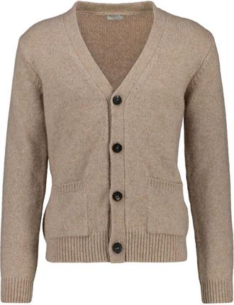 04651/ Cardigan - Heren - Vesten - Beige - XL - Wol - Truien & Vesten