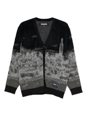 Neighborhood Vest met jacquard - Grijs