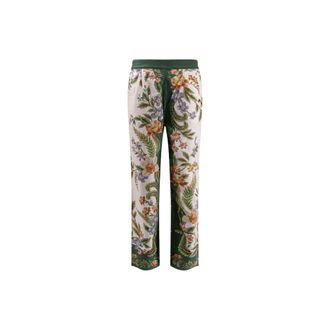 Farm Rio FARM Rio, Straight Trousers, female, Multicolor, Size: M Sand Nature Pockets
