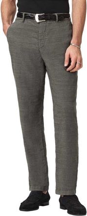 John Varvatos Flint Straight Leg Pants in Army Green at Nordstrom, Size 32