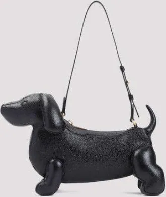 Thom Browne Pebble Grain Hector Baguette Bag