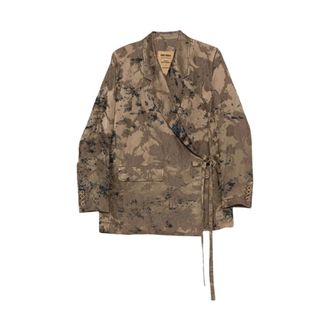 Uma Wang UMA Wang - Uw6042 Jas - Dames - Jassen - Bruin - Maat: M Leer