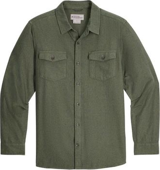 Royal Robbins Bristol Organic Cotton Twill L/S Hemd f&uuml;r Herren | oliv