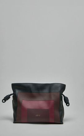 Loewe Medium Flamenco Clutch Intarsio Square