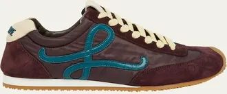 Loewe Ballet Runner 2.0 Mixed Leather Sneakers