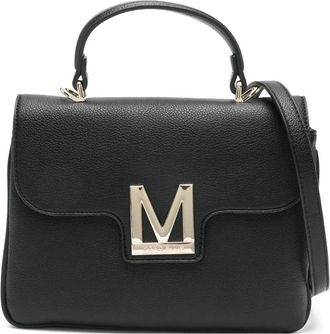 Marc Ellis Crayze logo-plaque tote bag - women - Polyurethane - One Size - Black