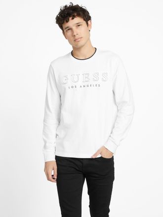 Guess Kalico Logo Long-Sleeve Tee